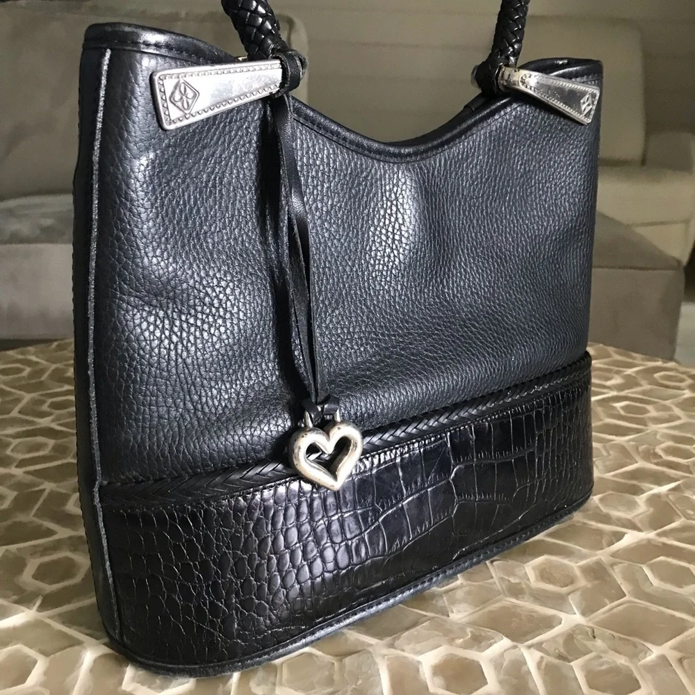 AUTHENTIC Brighton Gina leather satchel